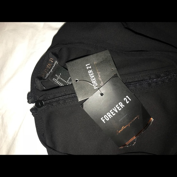 forever 21 black blouse * TAG STILL ON - Picture 3 of 3